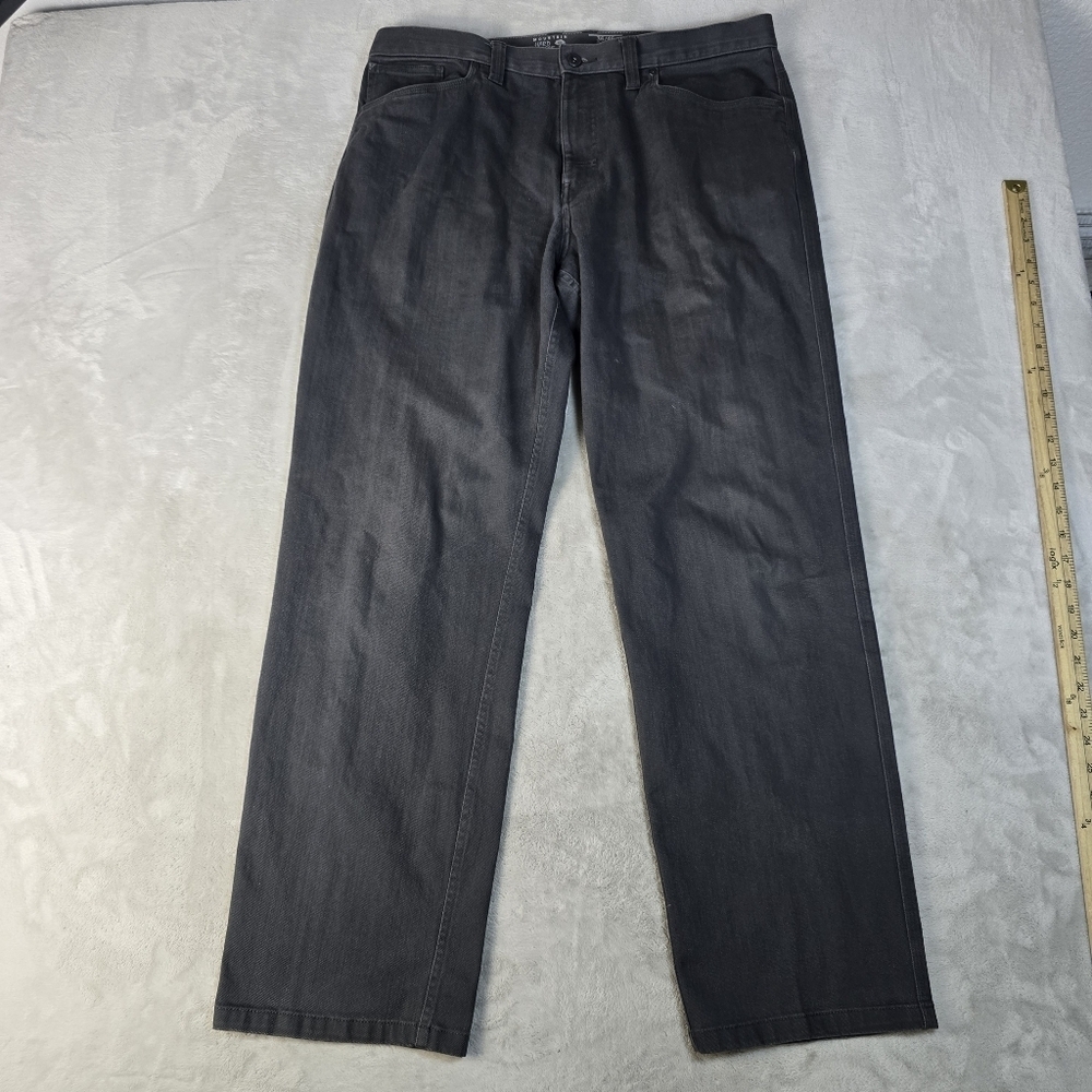 Mountain Hardware Jeans Men's 36x32 Grey Straight Leg Levis Jeans Mens 36x30 - Picture 1 of 12
